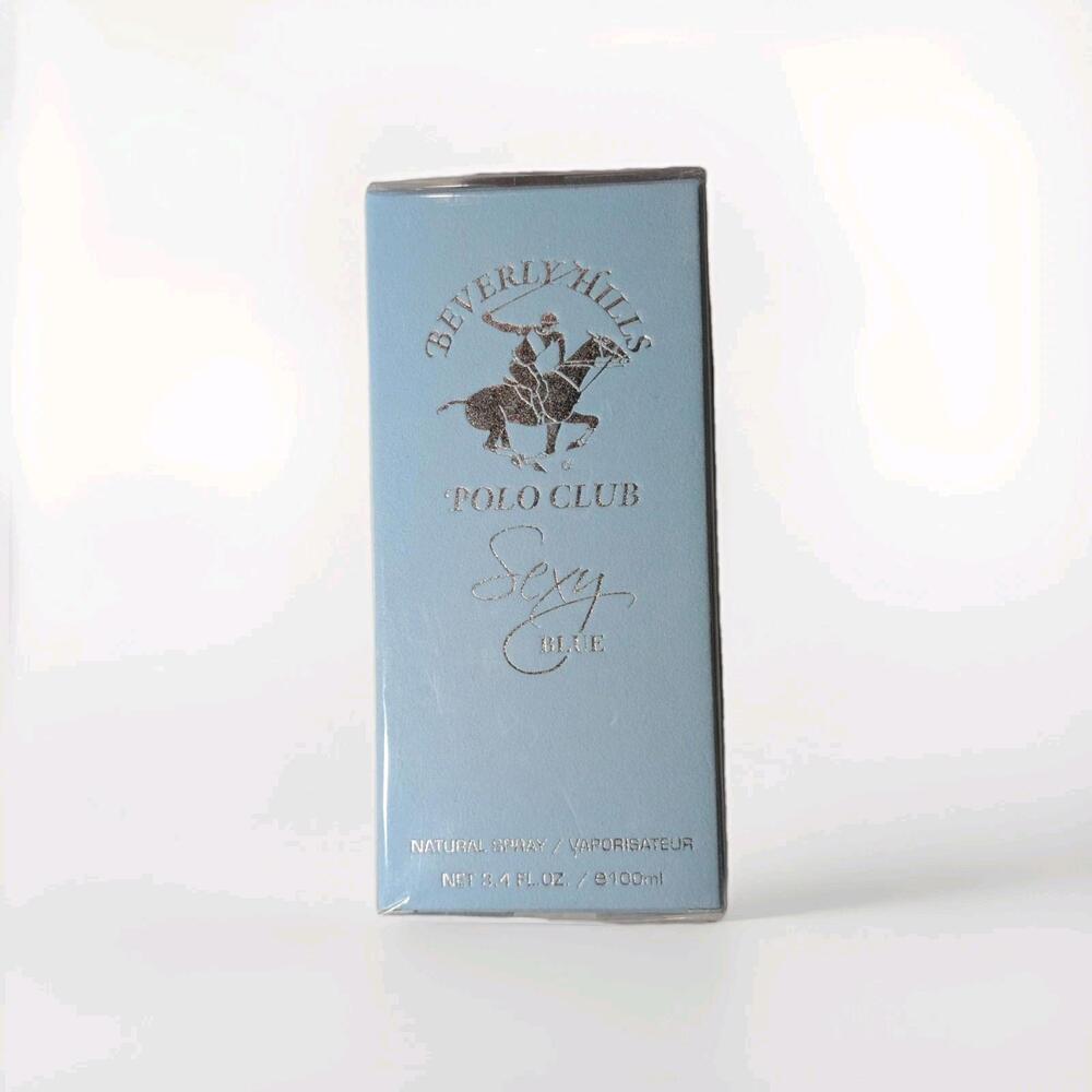 Beverly Hills Polo Club Sexy Blue Women's Eau de Parfum 3.4 oz 100ml Spray New